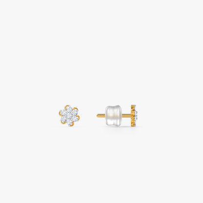 Gold Vellune Lab Grown Diamond Earrings