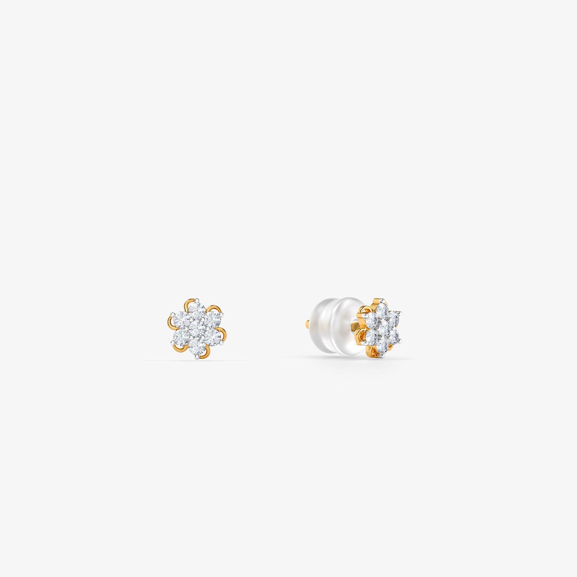 Gold Vellune Lab Grown Diamond Earrings