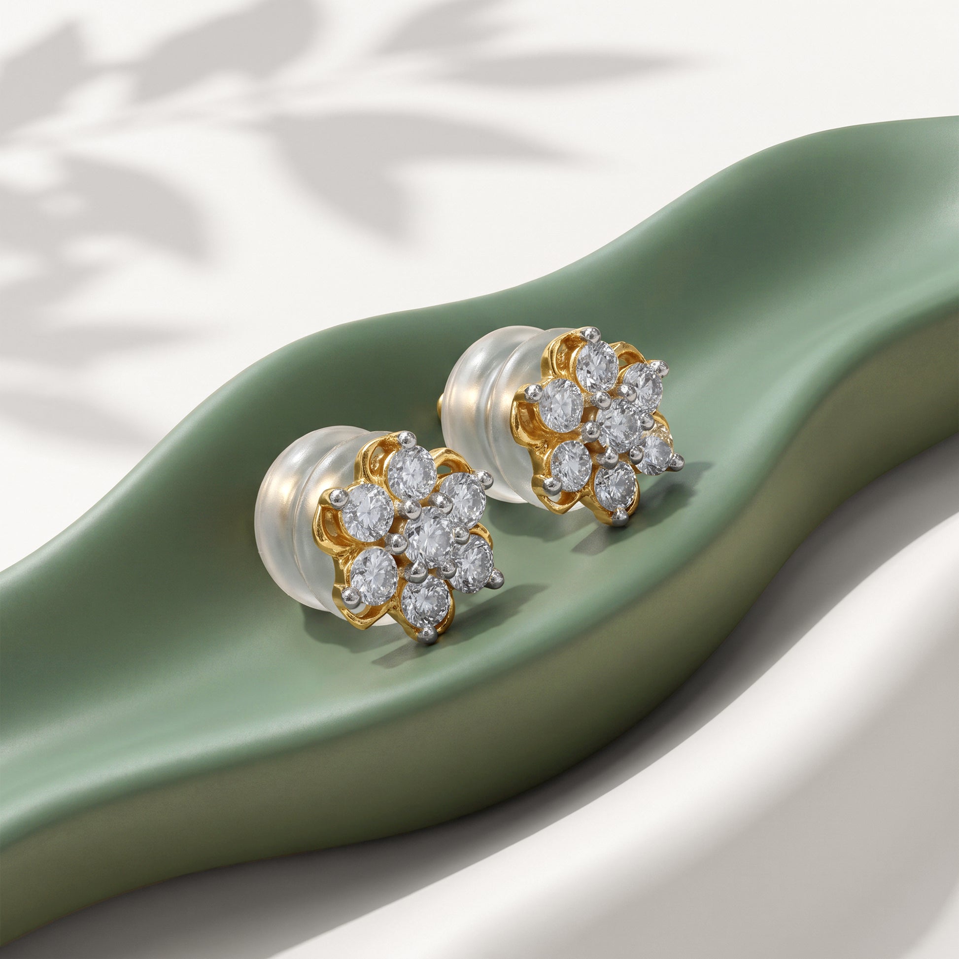 Gold Vellune Lab Grown Diamond Earrings