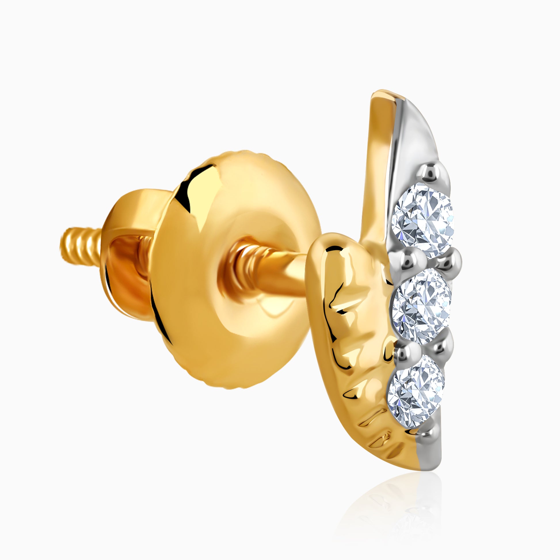 Diamonds 18k Malabar Gold Diamond Earrings Price Gold Earrings