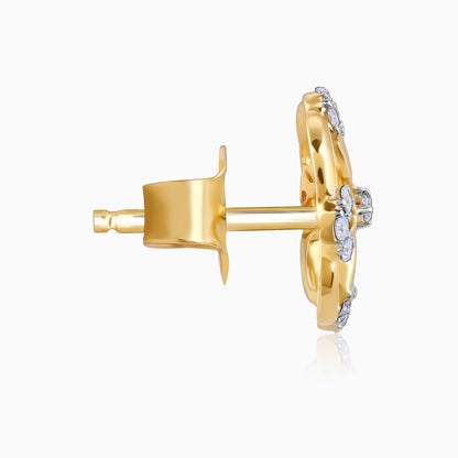 Gold Jivy Lab Grown Diamond Earrings
