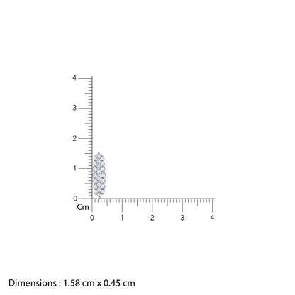 Gold Baroque Diamond Earrings