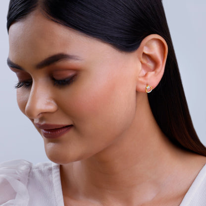 Gold Radiant Round Diamond