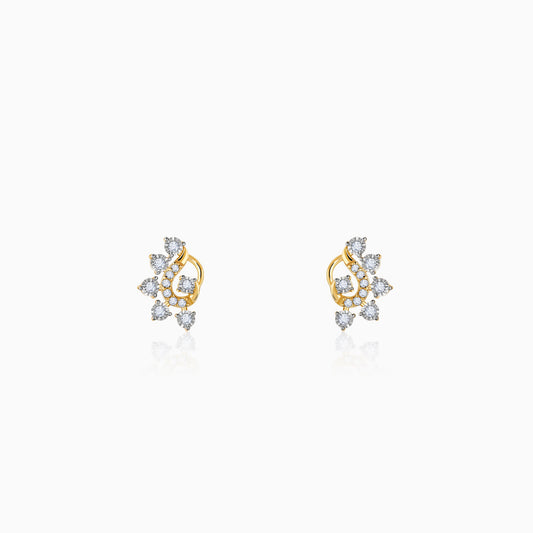 Gold Charisma Diamond Earrings