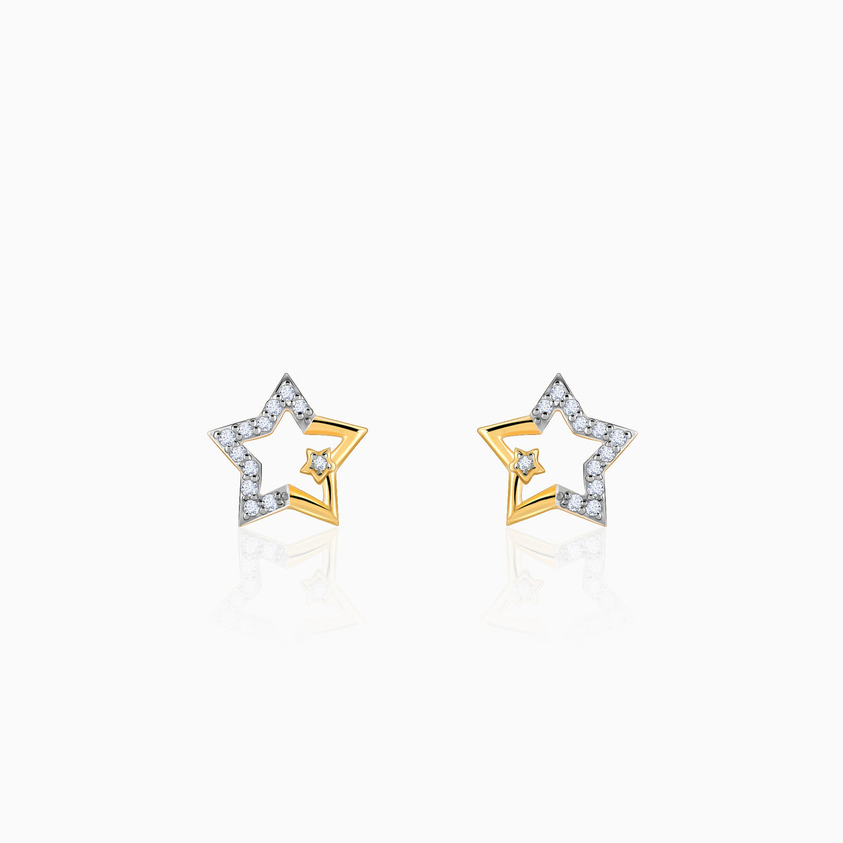 Gold Starstruck Diamond Earrings