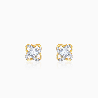 Gold Spring Promise Lab Grown Diamond Earrings