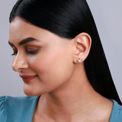 Gold Spring Promise Lab Grown Diamond Earrings