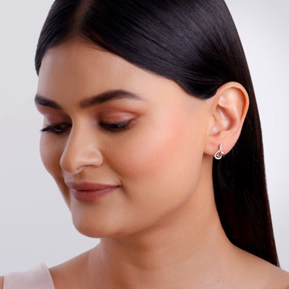 Rose Gold Musically Her Lab Grown Diamond Earrings