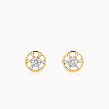 Gold Aurelle Lab Grown Diamond Earrings