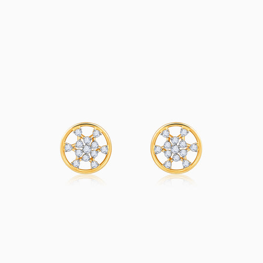 Gold Aurelle Lab Grown Diamond Earrings