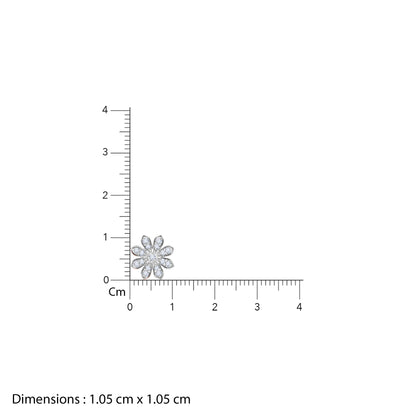 Rose Gold Jasmine Lab Grown Diamond Earrings