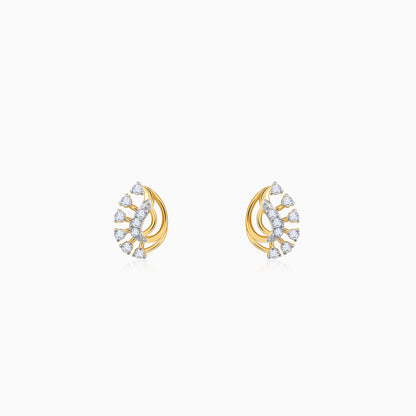 Gold Seraphina Lab Grown Diamond Studs
