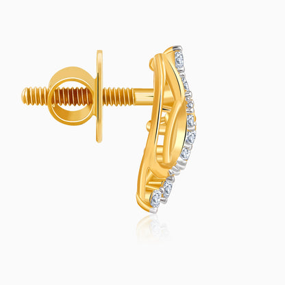 Gold Seraphina Lab Grown Diamond Studs