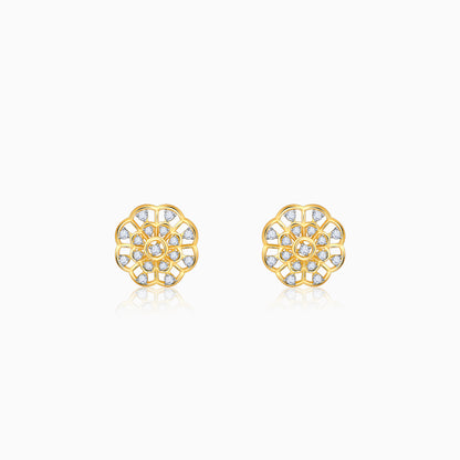 Gold Florentia Lab Grown Diamond Studs