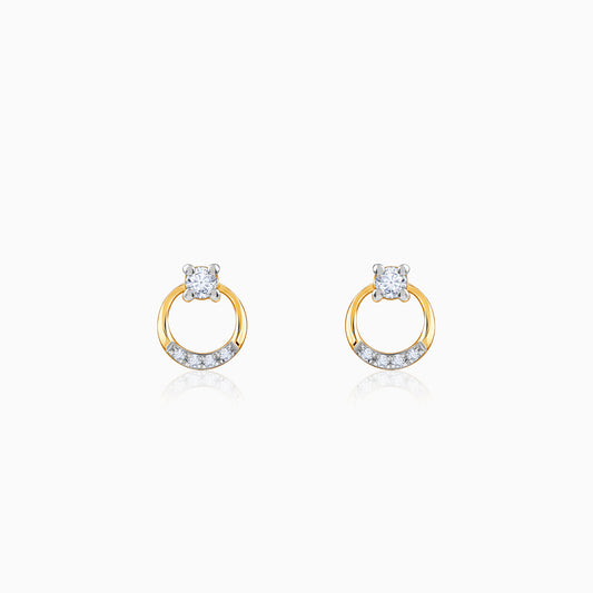 Gold Glo Lab Grown Diamond Earrings
