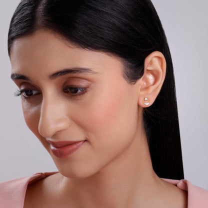 Gold Glo Lab Grown Diamond Earrings