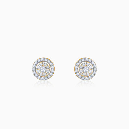 Gold After Glow Lab Grown Diamond Earrings