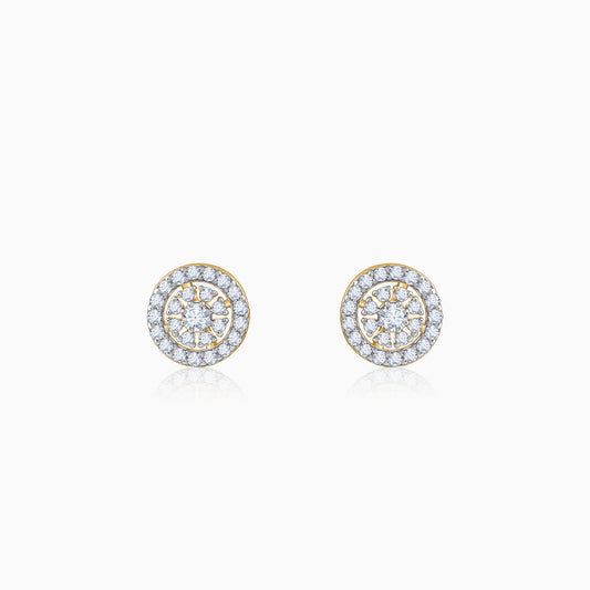 Gold After Glow Lab Grown Diamond Earrings