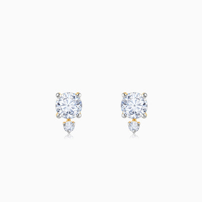 Gold Celeste Lab Grown Diamond Studs