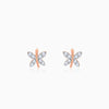Rose Gold Evolve Lab Grown Diamond Stud Earrings