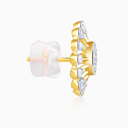 Gold Sparkler Diamond Earrings