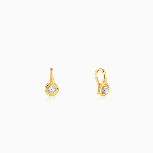 Gold Lumora Lab Grown Diamond Earrings