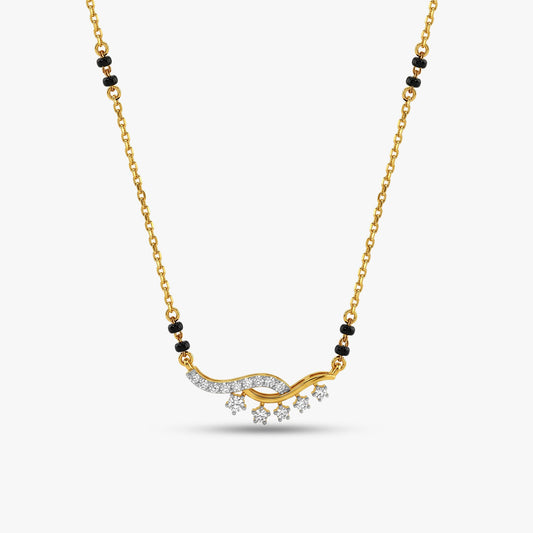 Gold Ever After Lab Grown Diamond Mangalsutra