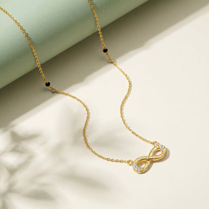 Gold Infini Lumiere Lab Grown Diamond Mangalsutra