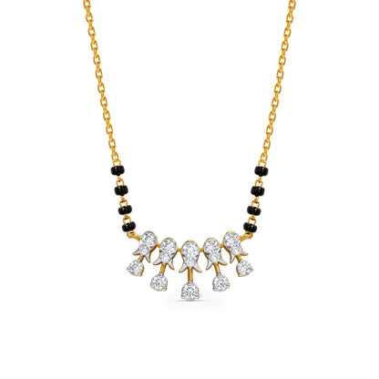 Gold Nitya Bandhan Lab Grown Diamond Mangalsutra