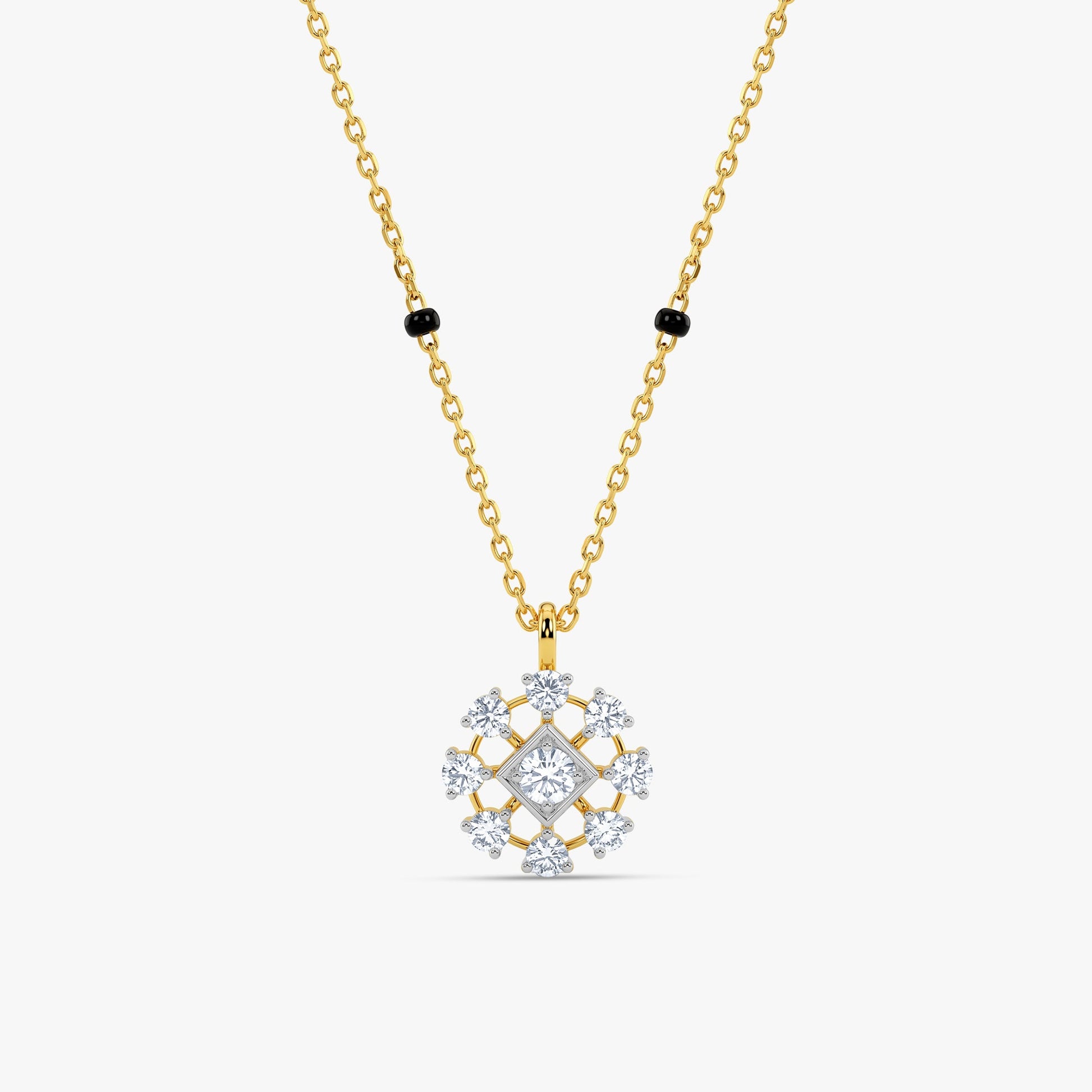 Gold Sangeeta Lab Grown Diamond Mangalsutra