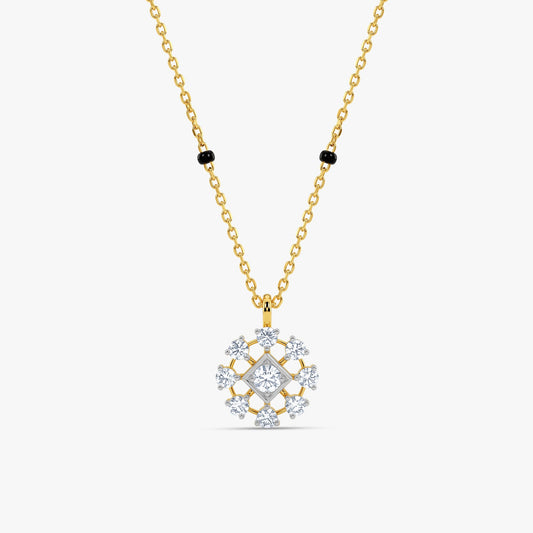 Gold Sangeeta Lab Grown Diamond Mangalsutra