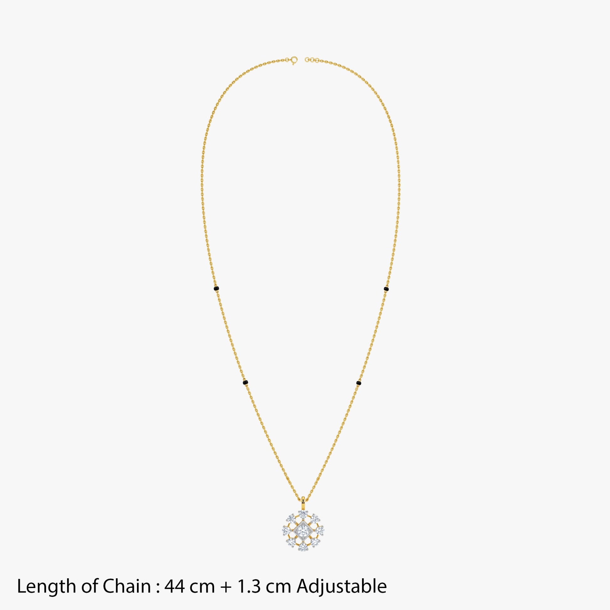 Gold Sangeeta Lab Grown Diamond Mangalsutra