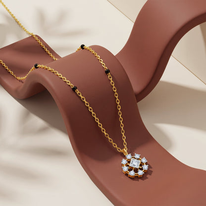 Gold Sangeeta Lab Grown Diamond Mangalsutra