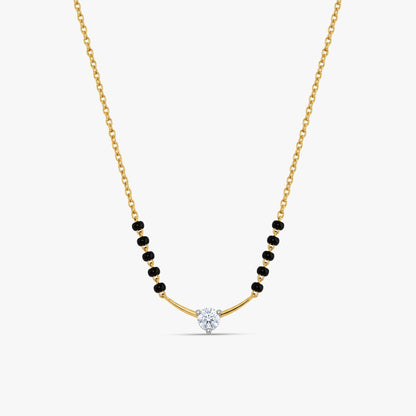 Gold Archana Lab Grown Diamond Mangalsutra