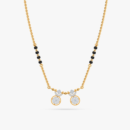 Gold Esha Lab Grown Diamond Mangalsutra
