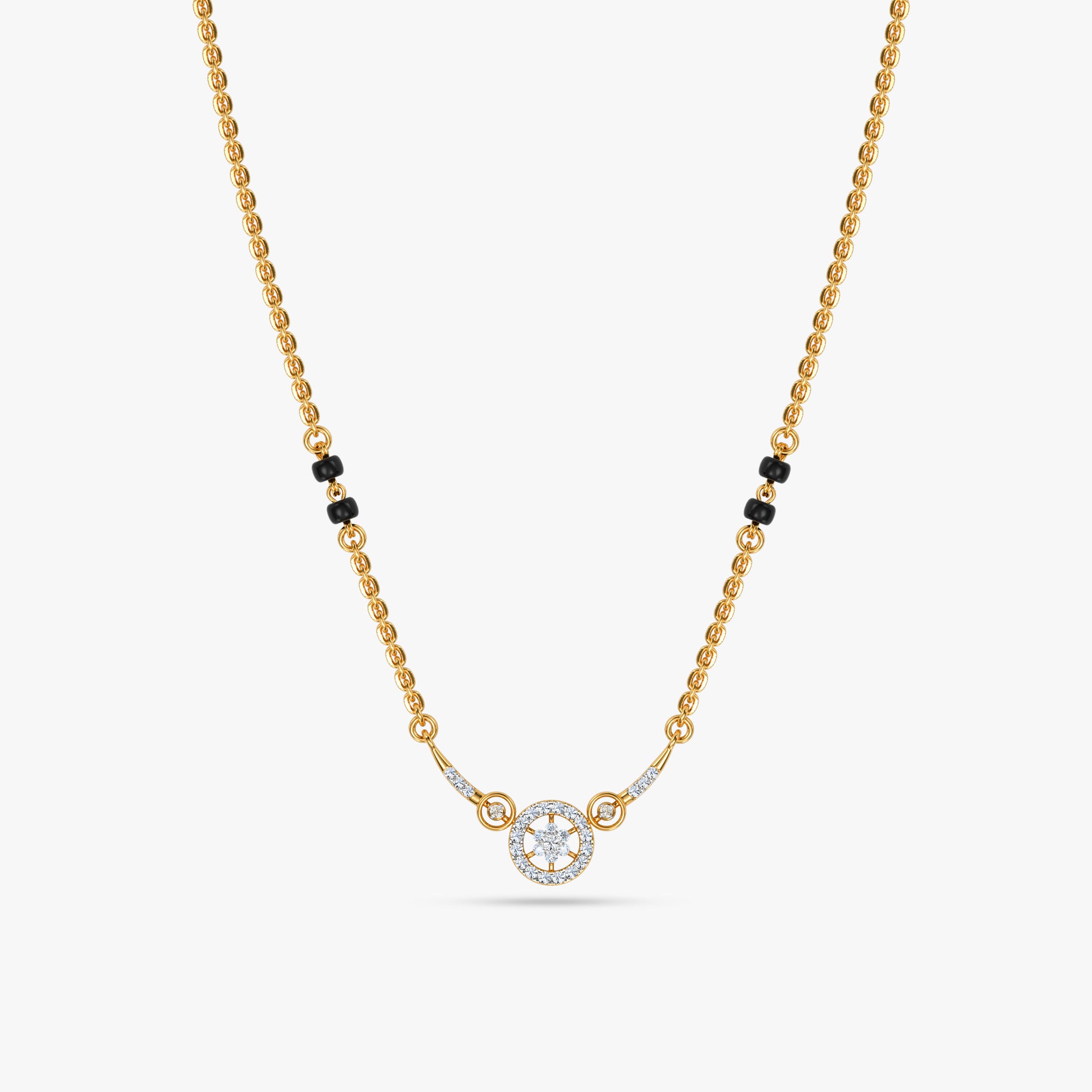 Gold Mia Lab Grown Diamond Mangalsutra