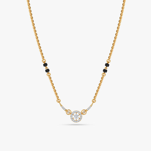 Gold Mia Lab Grown Diamond Mangalsutra