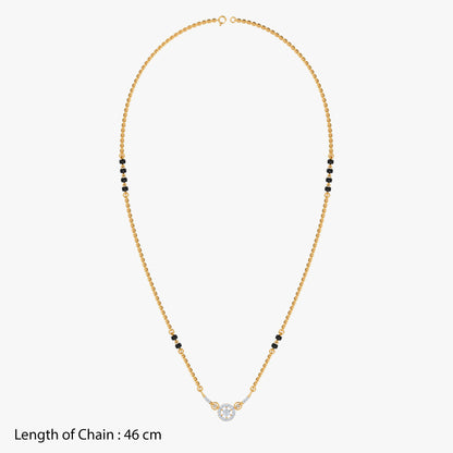 Gold Mia Lab Grown Diamond Mangalsutra
