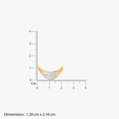 Gold Shalini Lab Grown Diamond Mangalsutra