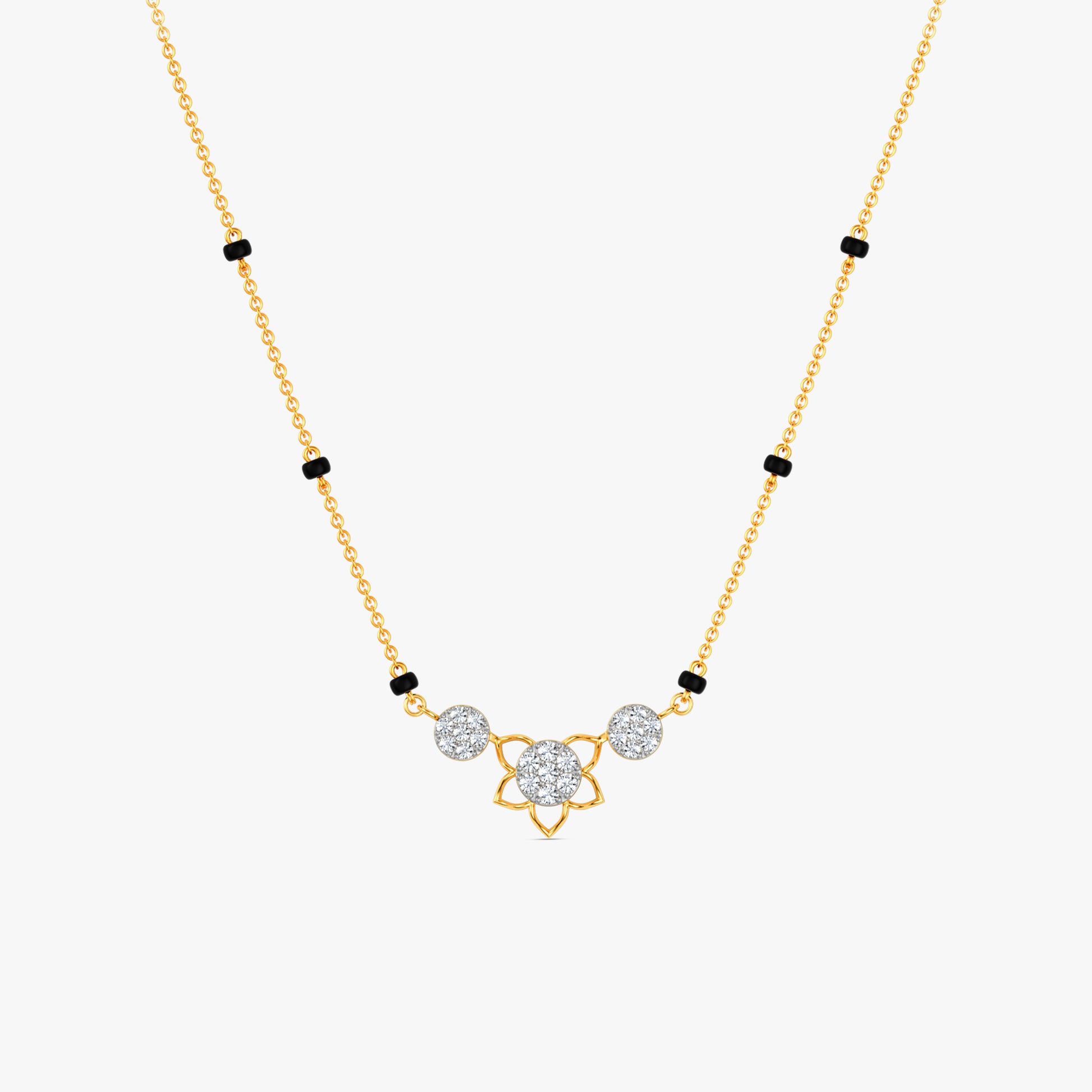 Gold Deepakshi Lab Grown Diamond Mangalsutra