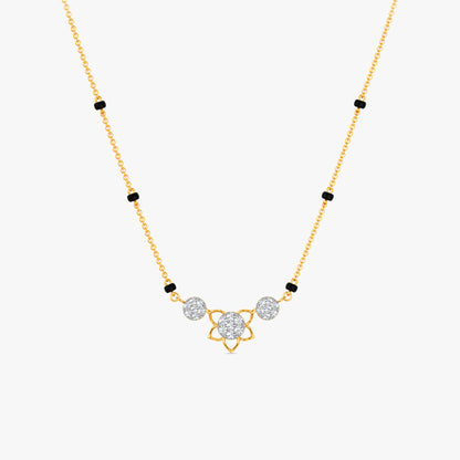 Gold Deepakshi Lab Grown Diamond Mangalsutra