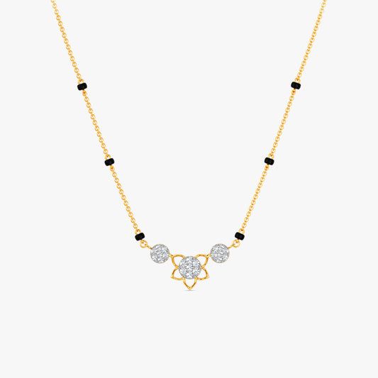 Gold Deepakshi Lab Grown Diamond Mangalsutra