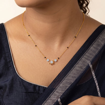 Gold Deepakshi Lab Grown Diamond Mangalsutra