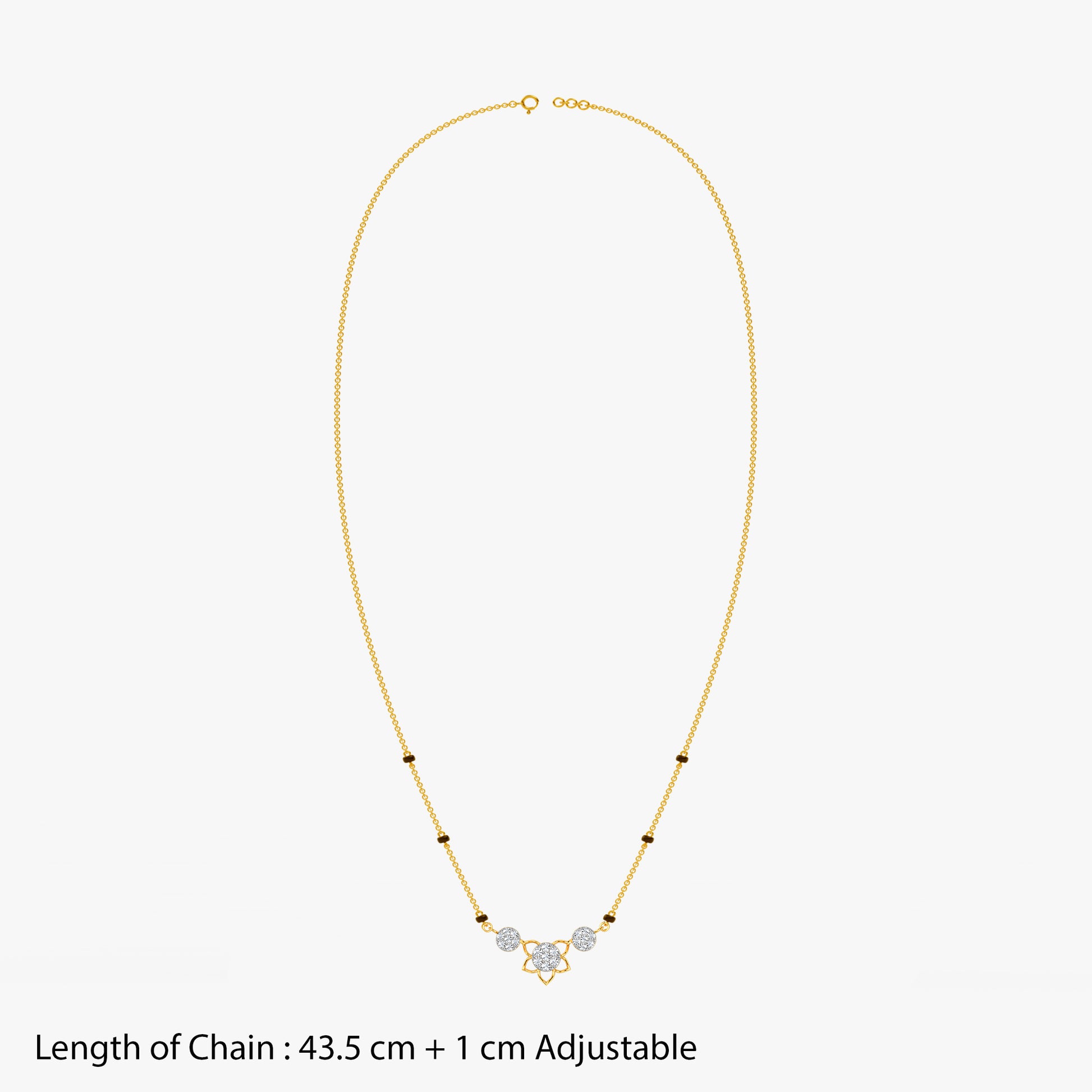 Gold Deepakshi Lab Grown Diamond Mangalsutra