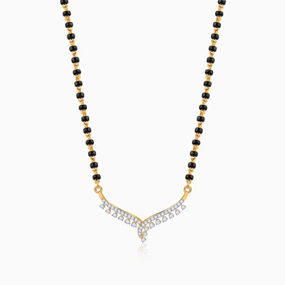 Gold Swathi Lab Grown Diamond Mangalsutra