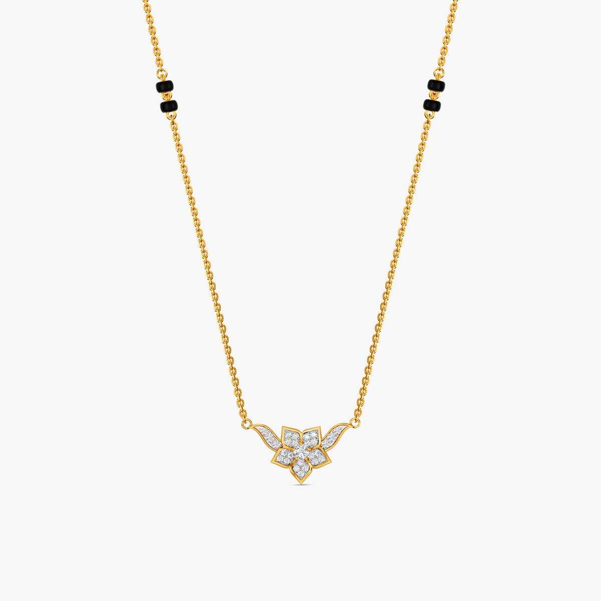 Gold Shyama Lab Grown Diamond Mangalsutra