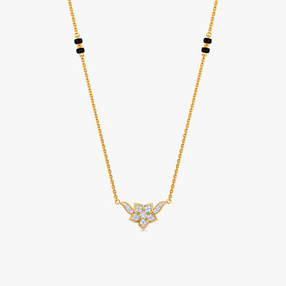 Gold Shyama Lab Grown Diamond Mangalsutra