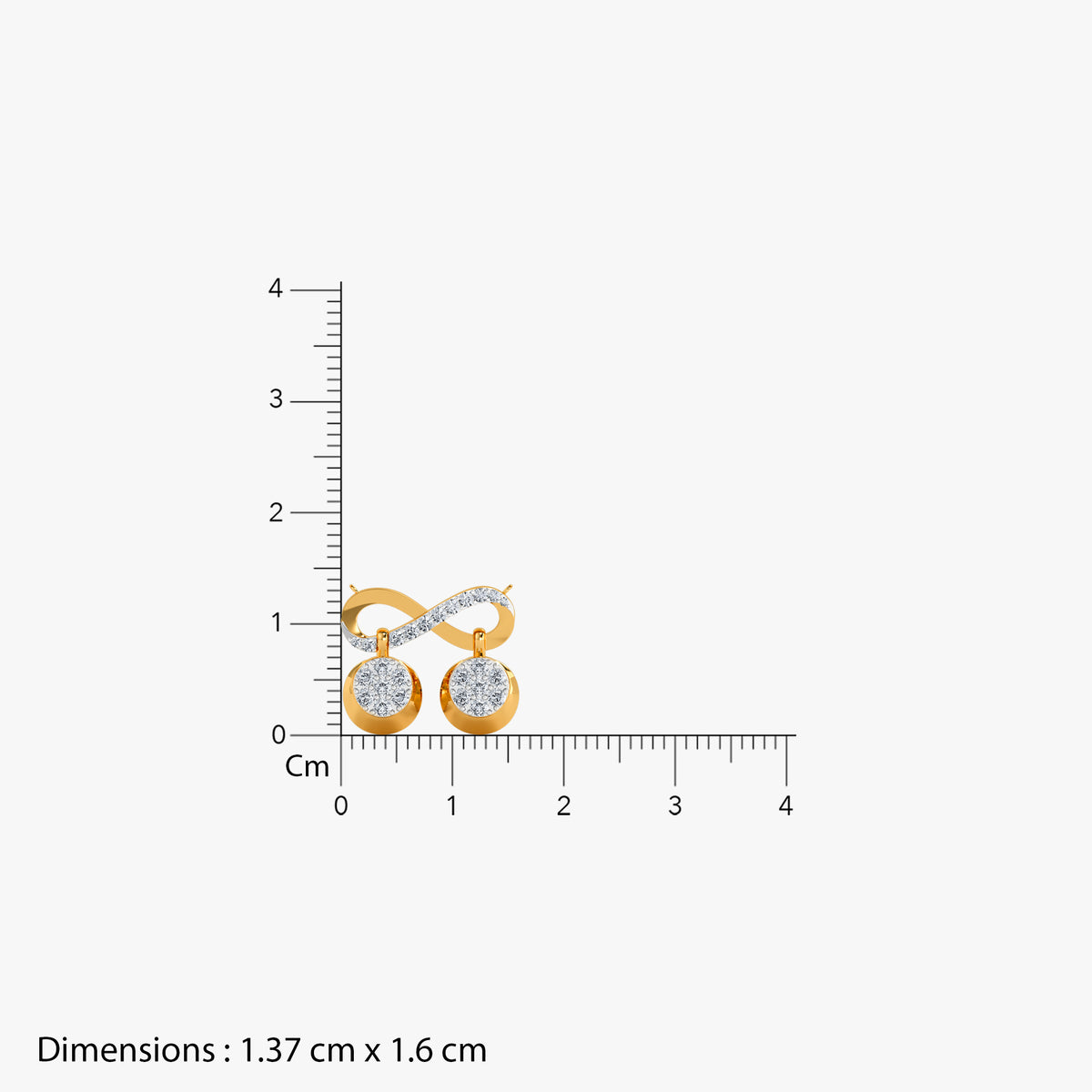 Gold Swati Lab Grown Diamond Mangalsutra