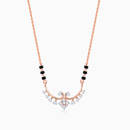 Rose Gold Sunetra Diamond Mangalsutra