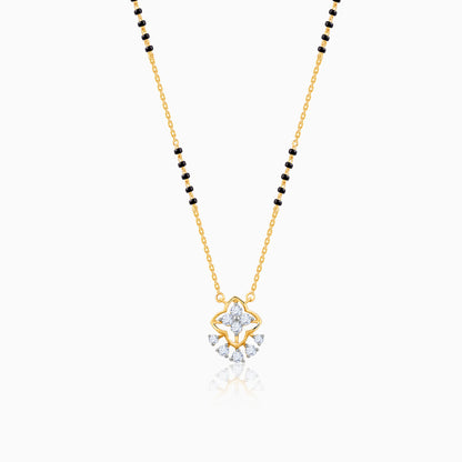 Gold Avni Lab Grown Diamond Mangalsutra